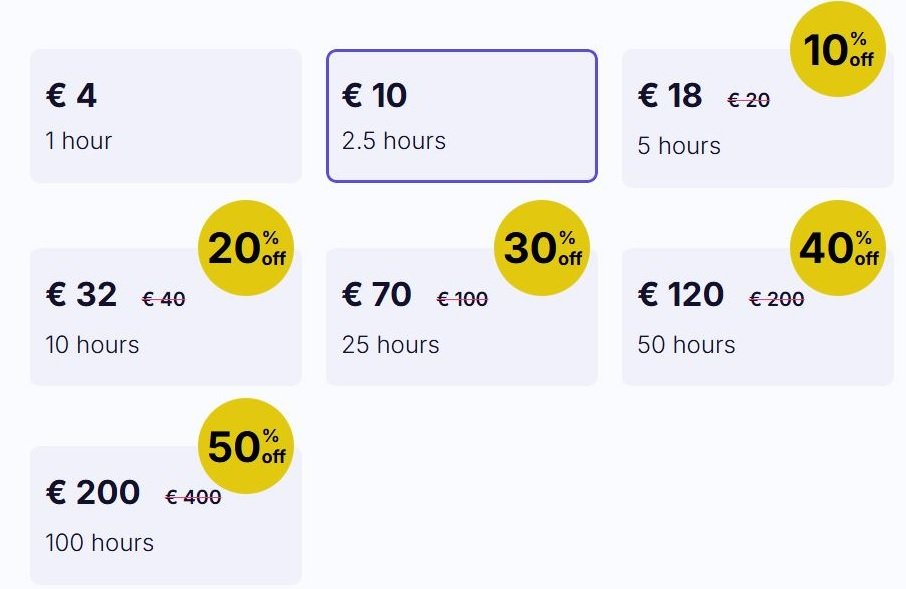 AudioTranscription Pricing