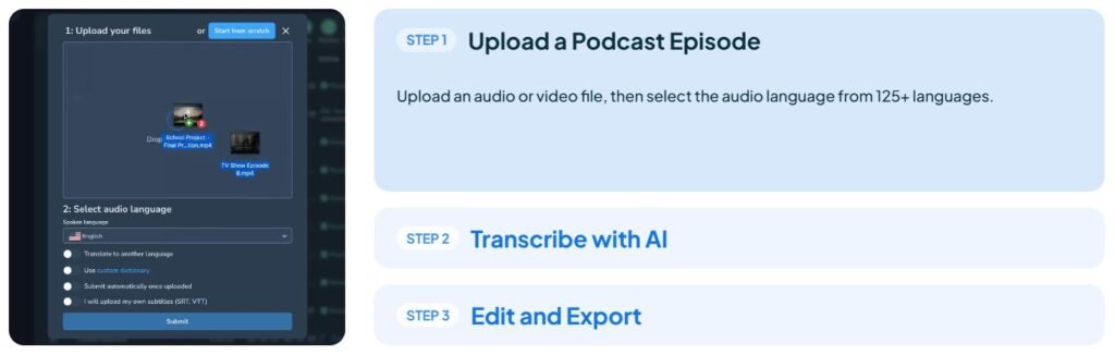 Maestra Transcribe Podcast
