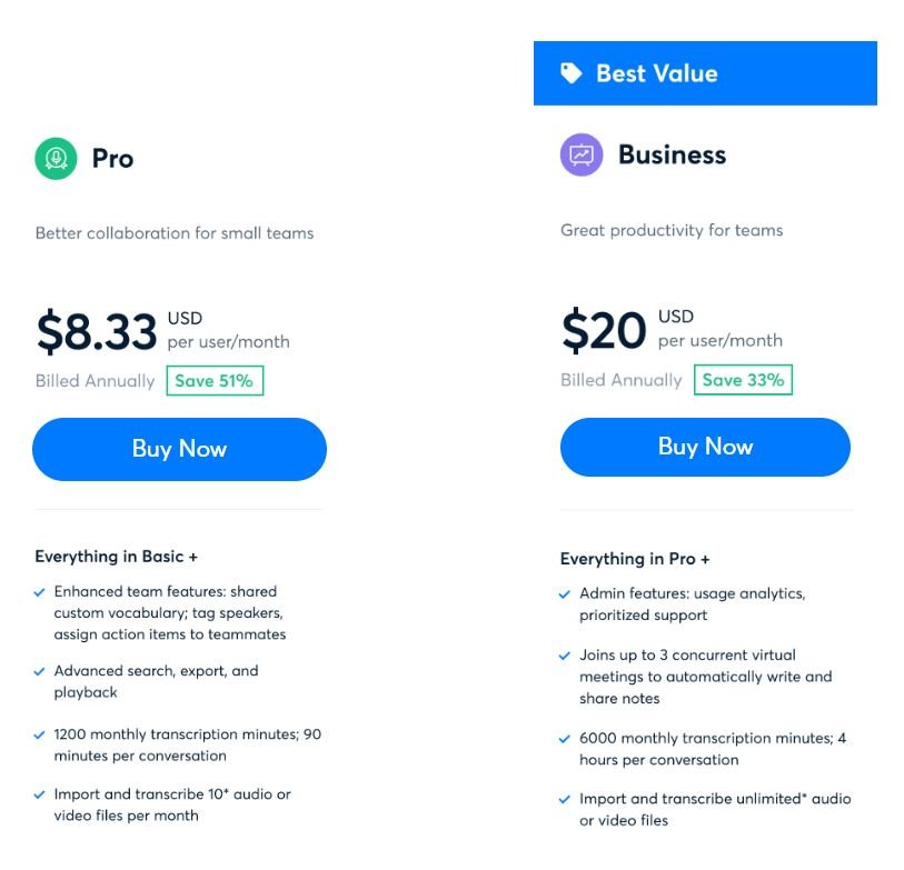 Otter Pricing
