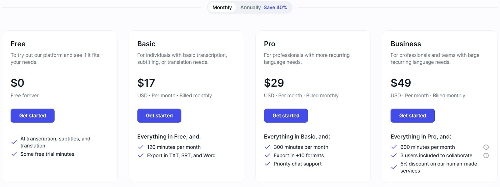 15 Best AI Transcription Software & Services - Escribr