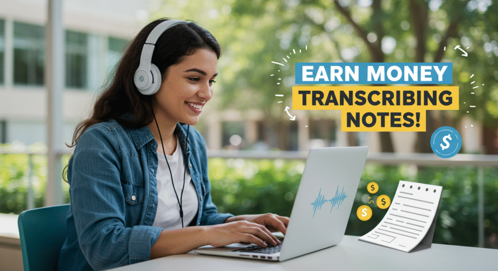 EArn money transcribing Lecture Notes