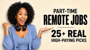Part Time Work From Home Jobs: 25+ Legitimate Opportunities That Actually Pay Well